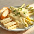 Asperges met saus Hollandaise
