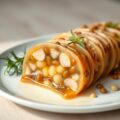 Aspic van peulvruchten en licht gerookte konijnenf