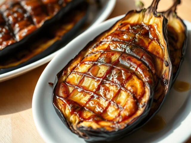 Aubergine met sherry