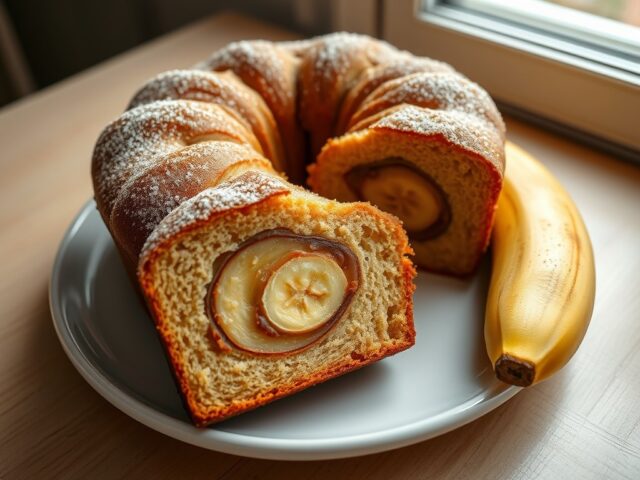 Australische bananentaart