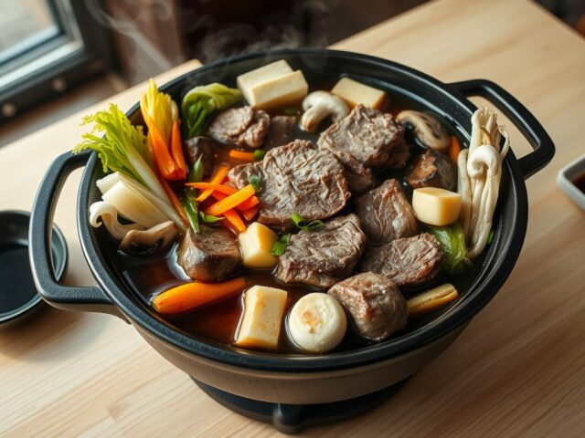 Authentieke Japanse Sukiyaki voor de hele familie