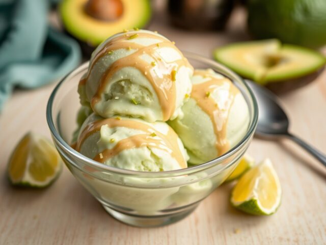 Avocado-ijs