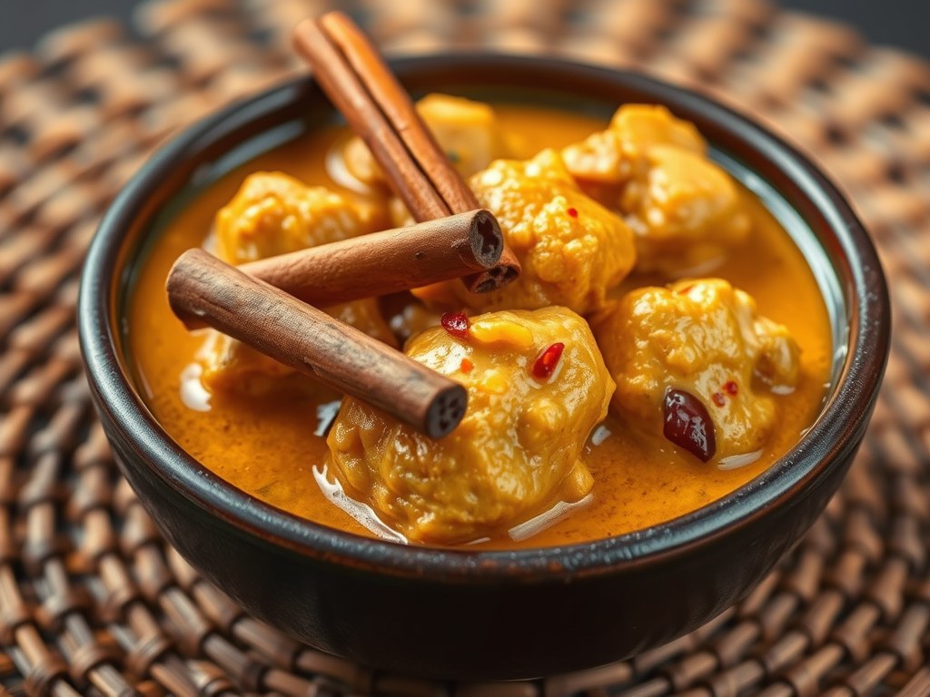 Ayam Rempah Singapore, AI-gegenereerde illustratie