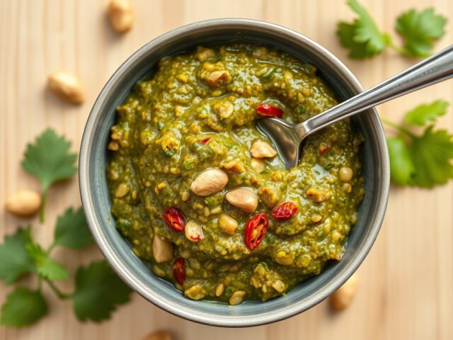Aziatische pindapesto
