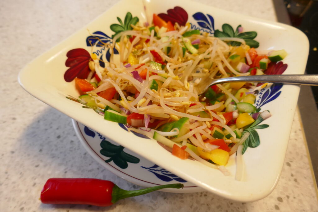 Aziatische Rauwkost Salade