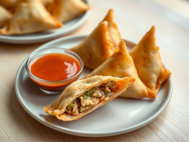 Aziatische Samosa