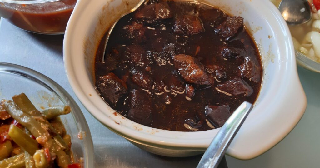 Babi ketjap uit de slowcooker