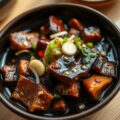Babi lombok ketjap (varkensvlees)