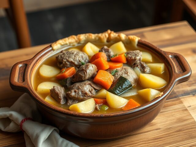 Baeckeoffe (traditionele Elzasser stoofpot)