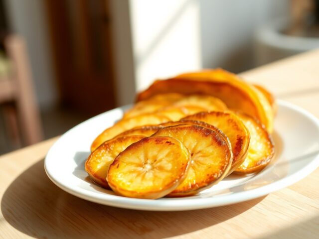 Bakbananen op z’n Curaçaos (banana hasá)