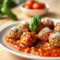 Balletjes met pijnboompitten en Parmezaanse kaas