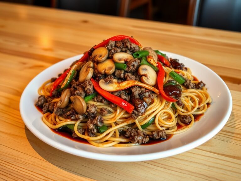 Bami met gehakt
