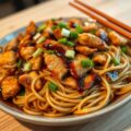 Bami met pindakaas