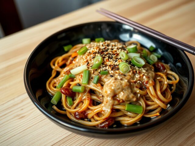 Bami met Sesam – Katjang Saus