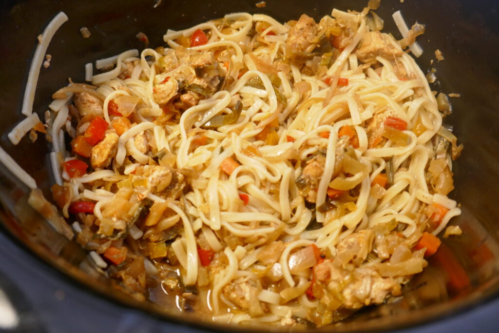 Bami uit de slowcooker