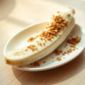 Banaan met bruine basterdsuiker