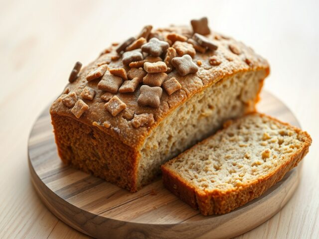 Banaan-speculaas cake