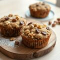 Banaanchocolade en noten cakje’s