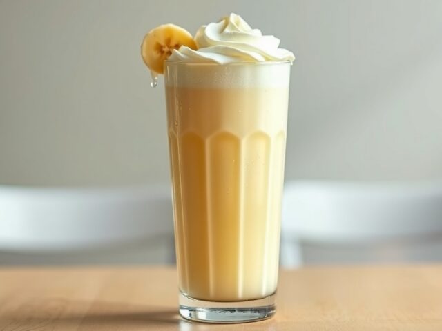 Bananenmilkshake