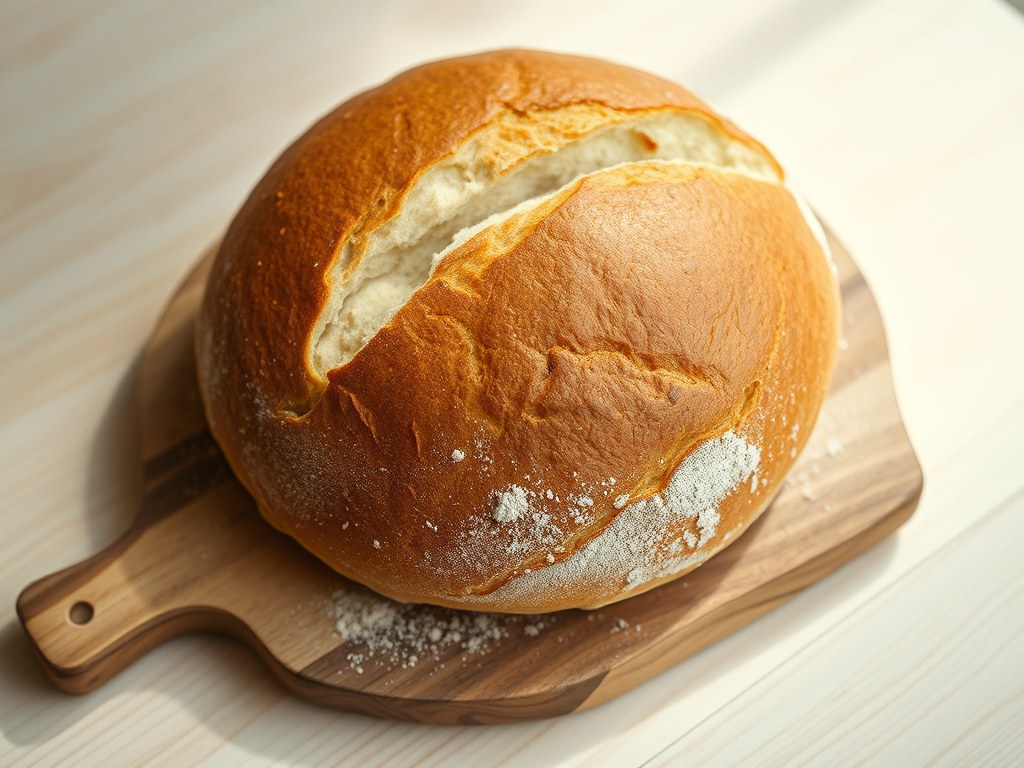 Basisrecept voor perfect brood, AI-gegenereerde illustratie
