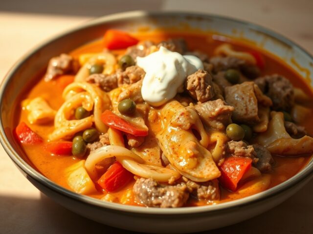 Beef Stroganoff