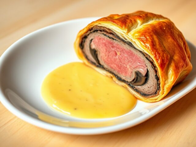 Beef Wellington met Béarnaise Saus