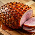Beenham met honing-mosterdglazuur uit de slowcooker