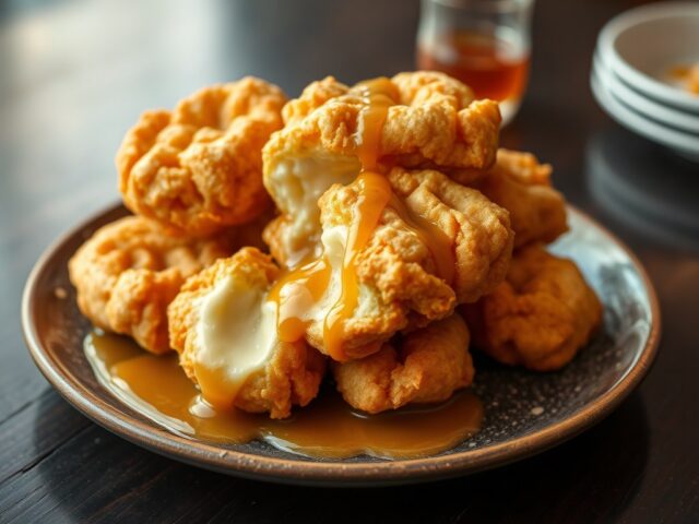 Beignets van Rommedou kaasjes