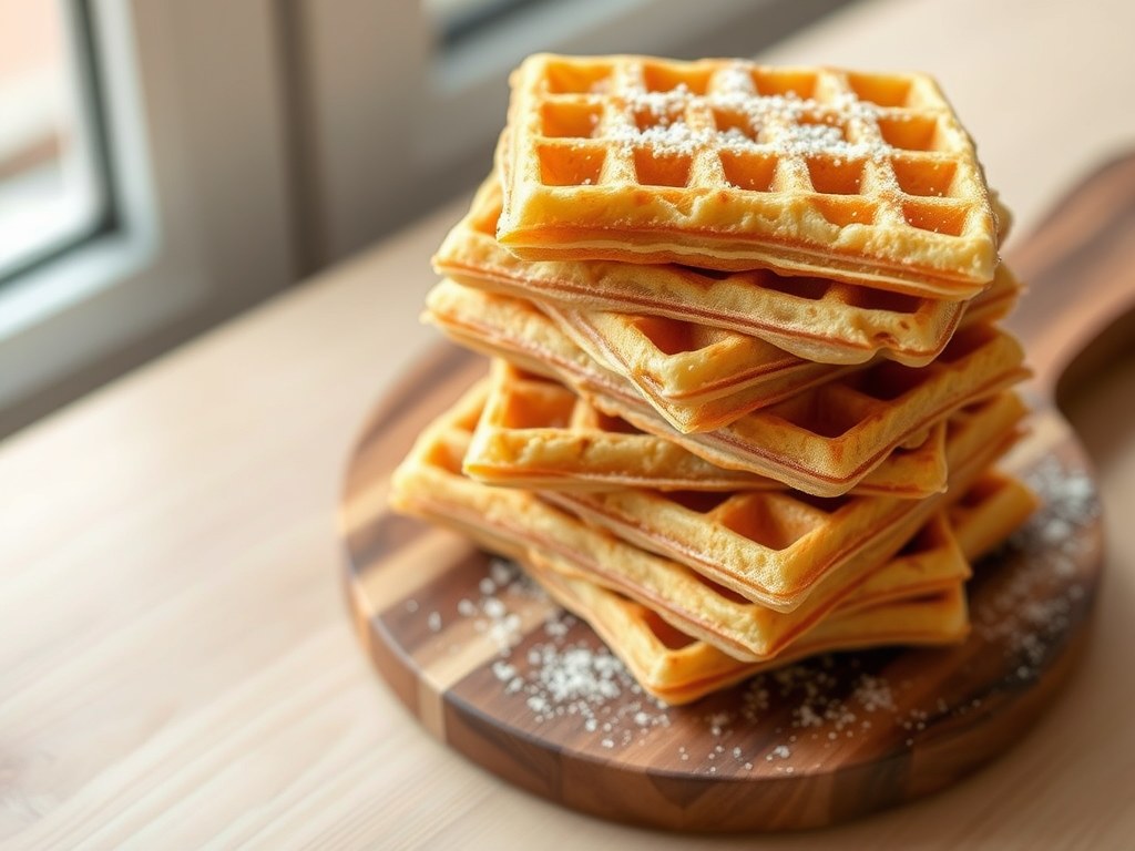 Bewaarwafels, AI-gegenereerde illustratie