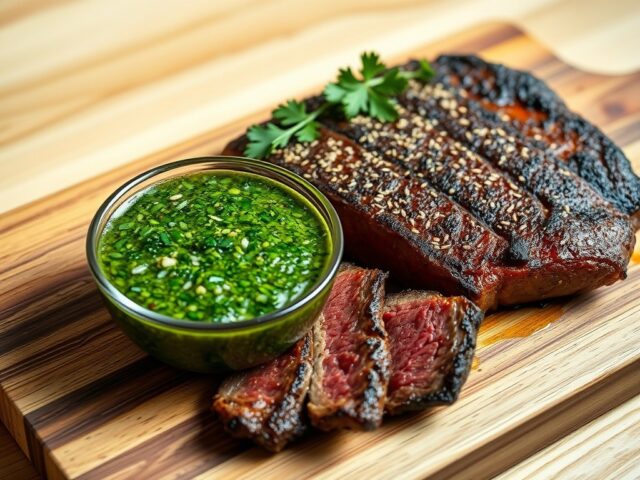 Biefstuk met Chimichurri Dip