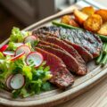 Biefstuk met salade