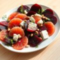Bietensalade met grapefruit en geitenkaas