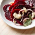 Bietensalade met mierikswortel (zie opm)