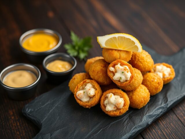Bitterballen van garnalen