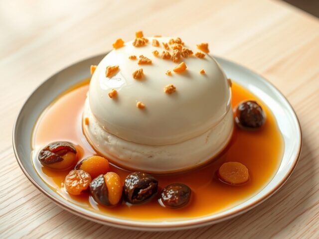 Bitterkoekjespudding met boerenmeisjes