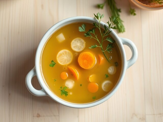 Blanke kalfsbouillon