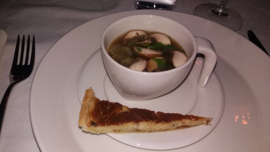 Quiche met roquefort en calvados, Tarte d’ Auvergne