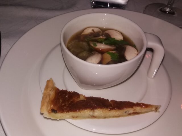Quiche met roquefort en calvados, Tarte d’ Auvergne