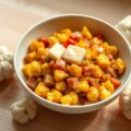 Bloemkool met ham en kerrie