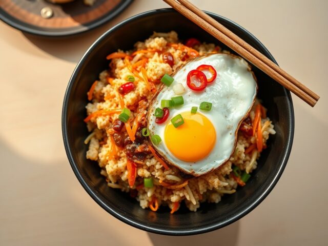 Bloemkool-Rijst Goreng (Vegetarisch)