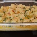 Bloemkoolgratin met kaas en ei