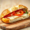 Bocadillo con queso ala Liske