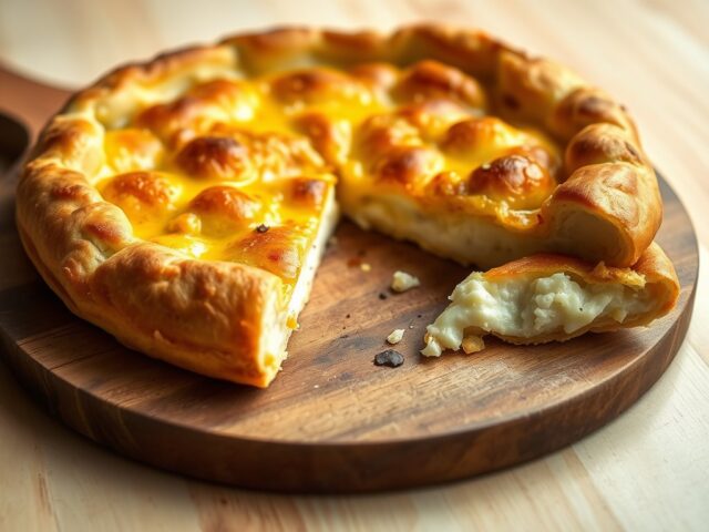 Boerenpizza (pizza rustica)