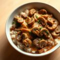Boeuf Stroganoff