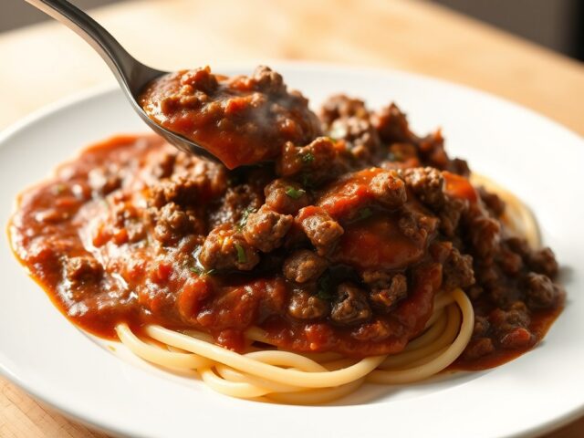 Bolognaisesaus (Slowcooker)