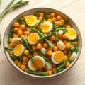 Bombay salade met mini-asperges