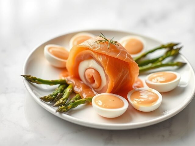 Bonbon van gerookte zalm. (zie opm)