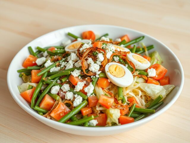 Bonensalade met feta