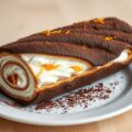 Boomstam van koekjes en slagroom)