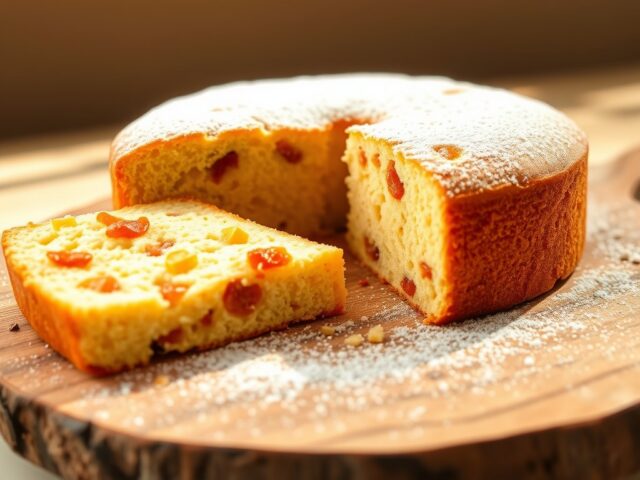 Boterkoek met 2 soorten gember
